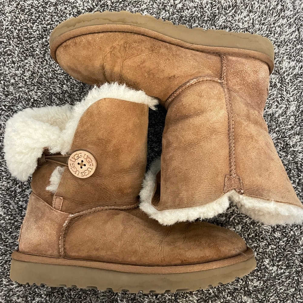 UGG Bailey Button boots chestnut
